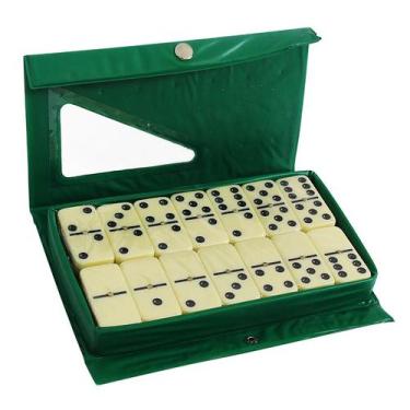 Jogo De Domino Osso Super Luxo Na Lata 28Pçs- UNYHOME