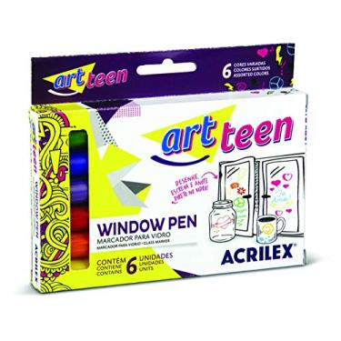 Imagem de Caneta Marcador Acrilpen para Vidro Acrilex