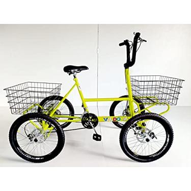 Imagem de QUADRICICLO ADULTO - 21 MARCHAS - VÁRIAS OPÇÕES DE CORES* (Amarelo)