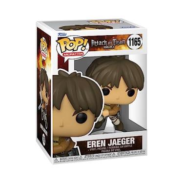 Imagem de Funko Pop! Animation: Attack On Titan - Eren Jaeger Yeager - Figura de vinil colecionável - ideia de presente - Mercadoria oficial - Brinquedos para crianças e adultos - fãs de anime