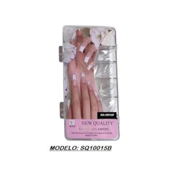 Imagem de UNHA POSTIÇA TRANSPARENTE SQ-10015B - NEW QUALITY