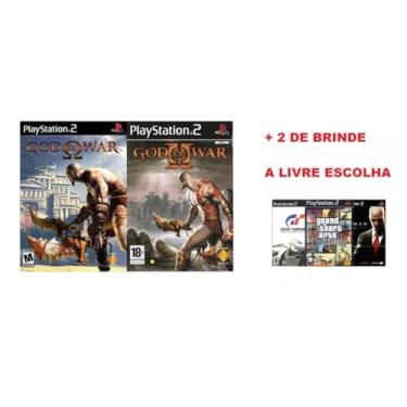 Imagem de God of War 1 e 2 + 2 Jogos de Brinde PS2