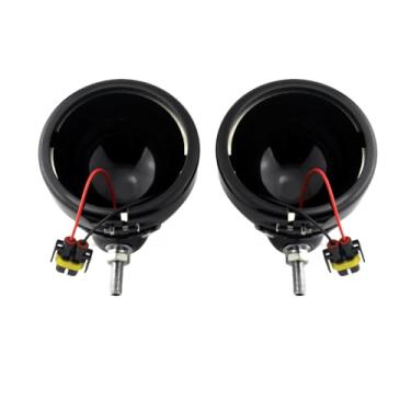 Imagem de Twinyan Suporte de alojamento de faróis de neblina de 4,5 polegadas LED de 11,5 cm Anel de montagem de lâmpada auxiliar balde de lâmpada auxiliar para motocicleta