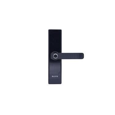 Imagem de Fechadura Eletrônica Digital De Embutir Com Biometria Elsys, Preto - ESF-DE2000B