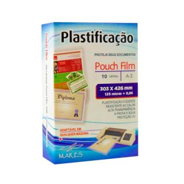 Imagem de Polaseal Plástico para Plastificação A3 0,05 303x426mm 10un