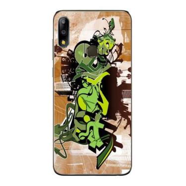 Imagem de Capa Adesivo Skin072 Verso Para Zenfone Max Pro (m2) Zb631kl - KawaSki