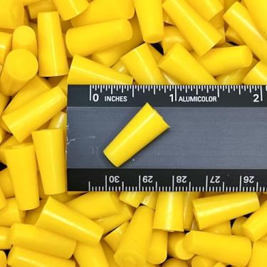 Imagem de Kit de plugue afunilado de borracha de silicone de alta temperatura de 50 peças de 1/4" x 3/8" com revestimento em pó Materiais de pintura personalizada