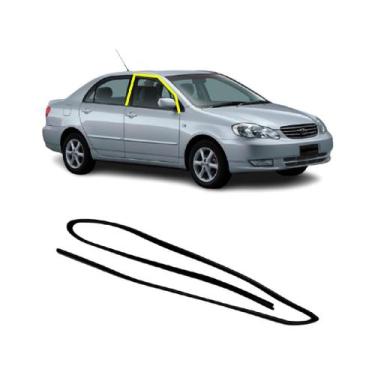 Imagem de Borracha Vidro Porta Canaleta Dianteira Corolla 03 A 08 Ld - Disk Bor