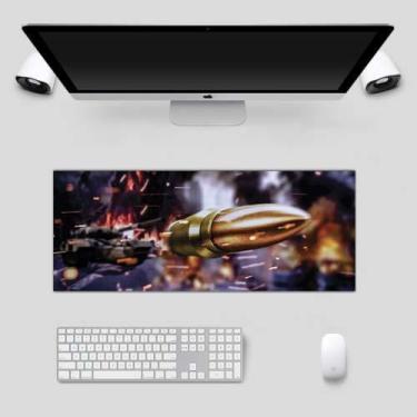 Imagem de Mouse Pad Gamer Speed 28cm X 70cm x 3MM - Deluzz, Munição de Fuzil
