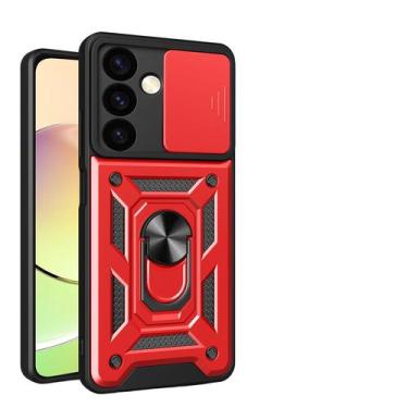 Imagem de Capa Capinha Armadura Para Samsung S24 5G - Indefinido, Vermelho