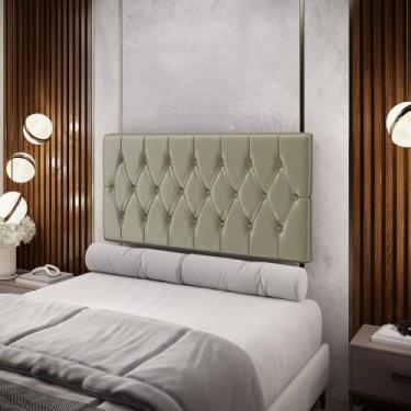 Imagem de Painel Centaurus 140 Veludo Aradecor, Capuccino, CASAL PADRãO