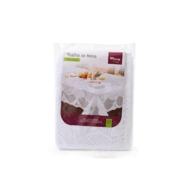 Imagem de Toalha de Mesa Rendada Poliéster 1.5x1.5M - Wincy Casa