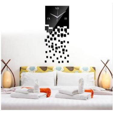 Imagem de Relógio Acrílico Cachoeira Sala Casa Escritório Quarto - AGV Criações,