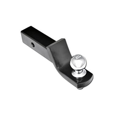 Imagem de Armordillo USA 7163959 Suportes Carregados - 5 cm com Bola de Reboque Pré-Torcada 4,7 cm/Pino e Clipe - Preto