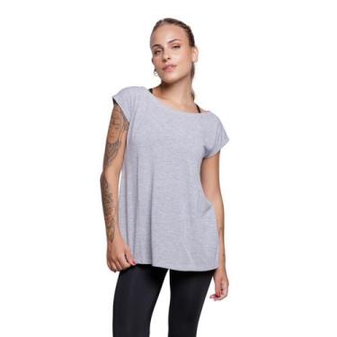 Imagem de Blusa Fitness Mullet Feminina Tela Vazada Treino - Bella Fiore Modas, 