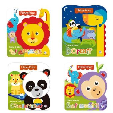 Imagem de Kit Livros Coleção Como é Bom Fisher-Price Cartonado - Ciranda Cultura