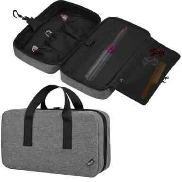 Imagem de Beautyflier Bolsa de armazenamento de viagem compatível com Dyson Airwrap Styler, organizador portátil para modelador de airwrap e acessórios, estojo de transporte para acessórios Shark FlexStyle,
