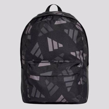 Imagem de Mochila Adidas Monograma Juvenil Preta, Único
