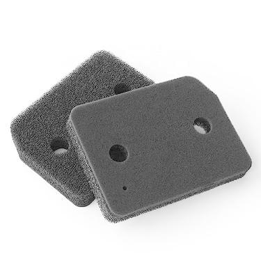 Imagem de Pacote com 2 9164761 Miele Filtro de base de secador de substituição para todas as secadoras de bomba de calor Miele T1. Filtros de espuma - Embalagem com compressão sem vácuo