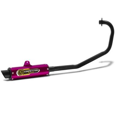 Imagem de Escapamento Pro Tork Competition Curva Preta Moto Honda Fan 160 Start 