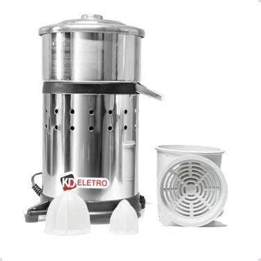 Imagem de Espremedor Industrial Bivolt Inox Laranja Sucos Frutas