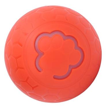 Imagem de Bola interativa para cães, bola de rolagem ativa recarregável, brinquedo interativo portátil para cães, bola de rolagem automática divertida para cães pequenos, médios e grandes (Azul) (Rosa)