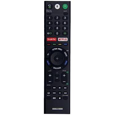 Imagem de Substituição de controle remoto RMF-TX200P IR para Sony Bravia TV KD-75X9000E KD-49X8000E KD-43X8000E KD-75X8500E KD-65X8500E KD-55X8500E KD-75X8500D KD-55X8500D Chaveiro 00D 43X8000D KD-75X9400E KD