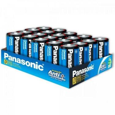 Imagem de Pilha Zinco 1,5v D Um-1sh300 (c/20 Pilhas) Panasonic - Bli / 20