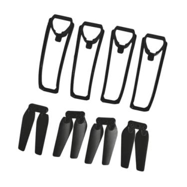 Imagem de simhoa Hélices de reposição Substitua peças de instalação profissional fácil acessórios de drones com cobertura protetora para e88pro e88, 1 Conjunto