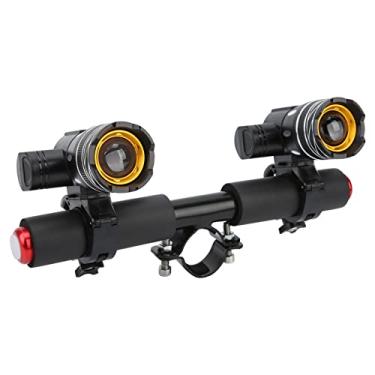 Imagem de T6 Farol de Destaque Brilhante, Foco Ajustável Alumínio Elétrico Scooter Luz Frontal para M365/Pro Com Carregamento USB