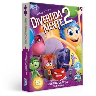 Imagem de Quebra Cabeça Puzzle Com 500 Peças Divertida Mente 2 Disney Pixar 3204