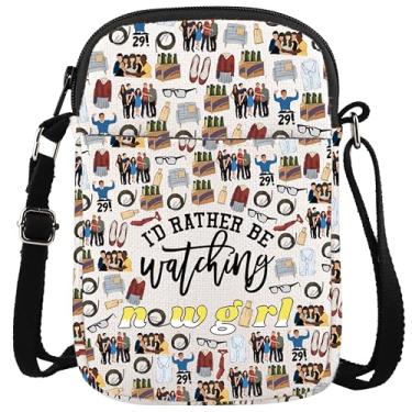 Imagem de WCGXKO Bolsa de viagem inspirada em programas de TV com zíper para mãe, irmã, melhor amiga, esposa tia.., Watching New1 Cr, Zíper