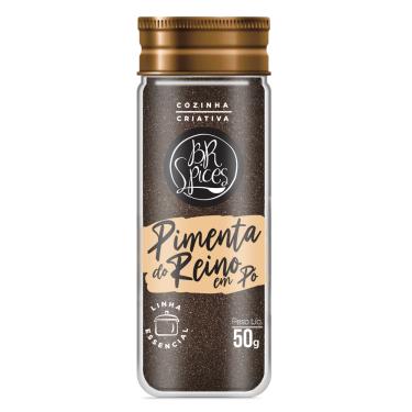 Imagem de Pimenta Do Reino Moída Br Spices Vidro 50G