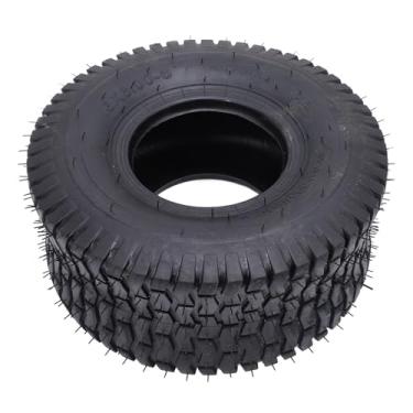 Imagem de Robusto 15x6,00 6 Pneu Excelente Tração Autolimpeza Com Ruído Reduzido Com Padrão Exclusivo e Controle Aprimorado para Cortador de Grama Carrinho de Trator de Grama Extrator de
