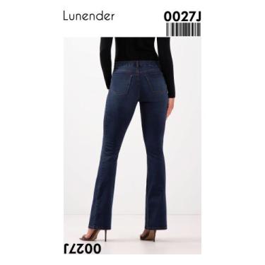 Imagem de Calça Jeans Flare Cintura Média Fit For Me Lunender 0027J, G 42 ao 46