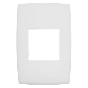 Imagem de Placa Postos 4x2 Branco - 618502BC - PIAL PLUS - Pial plus+