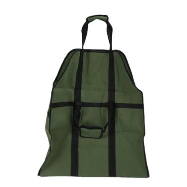 Imagem de Firewood Transportador Saco de Grande Capacidade Armazenamento de Madeira Tote de Tela Portátil e Tecido Oxford para Camping e Lareira Firewood Wood Carrier Bag