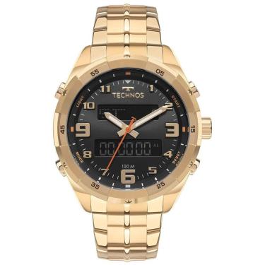 Imagem de Relógio Technos Masculino Ts Digitech Dourado - Bjk725aa/1p