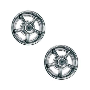 Imagem de Calota Hélice 5 Pontas Traseira Aro 17,5 Pneu Com Câmara Par - Bepo