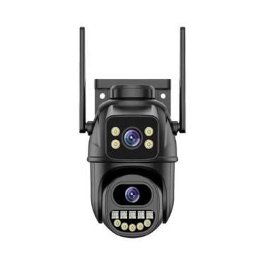 Imagem de Câmera IP WiFi HD 5K De 9MP Com Zoom Óptico 8x, PTZ Com Rastreamento A