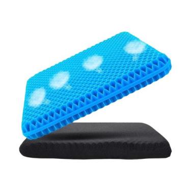 Imagem de Almofada De Assento Em Gel Respirável, Design Em Favo De Mel Para Alív