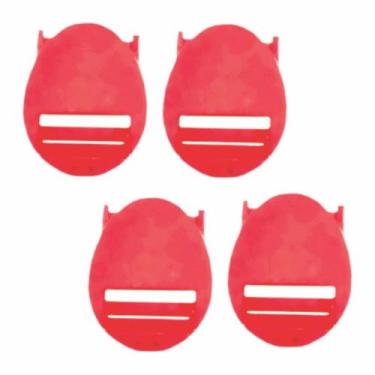 Imagem de Kit Travas para a Bota Combat 4 - Pro tork, Vermelho, Único