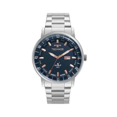 Imagem de Relógio Technos Masculino Golf Prata - 2115tvq/1a
