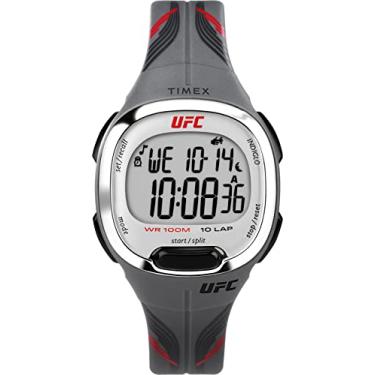 Imagem de Timex Relógio feminino UFC Takedown 33 mm - pulseira cinza mostrador digital caixa cinza, Cinza