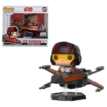 Imagem de Funko, Funko Pop Star Wars Poe Dameron With X-Wing 227