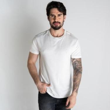 Imagem de Caiseta Reserva alha Trabalhada Off White-Masculino
