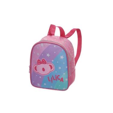 Imagem de Lancheira Térmica Lilica Ripilica Arco Íris Infantil Escolar, Rosa