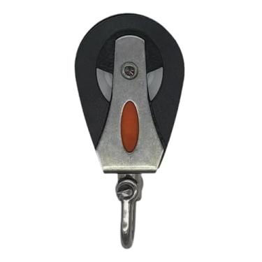 Imagem de Xgdsnly Polia para de aço inoxidável, nylon, ferragens resistentes, de reboque, roda giratória para embarcações à vela, equipamentos de, Vermelho