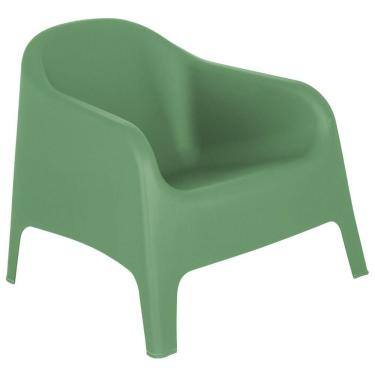 Imagem de Cadeira Poltrona Para Jardim Varanda Skarpo Verde Claro