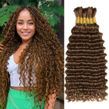 Imagem de Extensões de cabelo Popway Brown Bundles 150g 35cm 6 pacotes